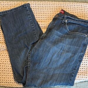 Classic Men Blue Denim Jeans - Casual Straight Leg